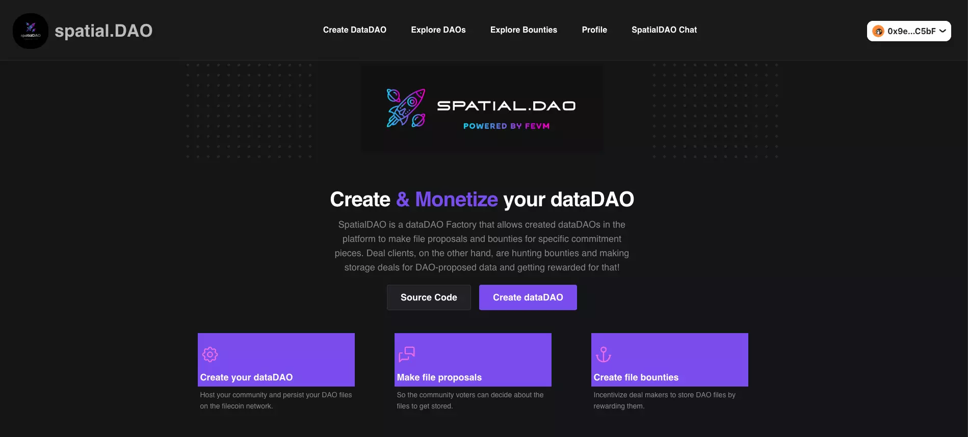 Spatial DAO